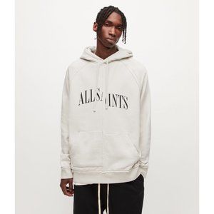 All Saints White Hoodie